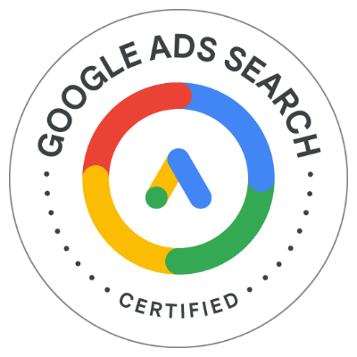 Google Ads Search Certified badge